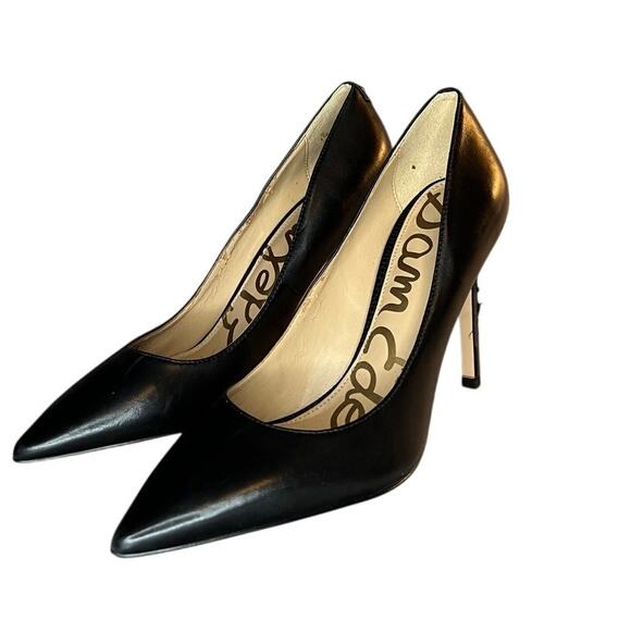 Sam Edelman Sexy Sleek Black Heels 5.5 - Picture 3 of 7